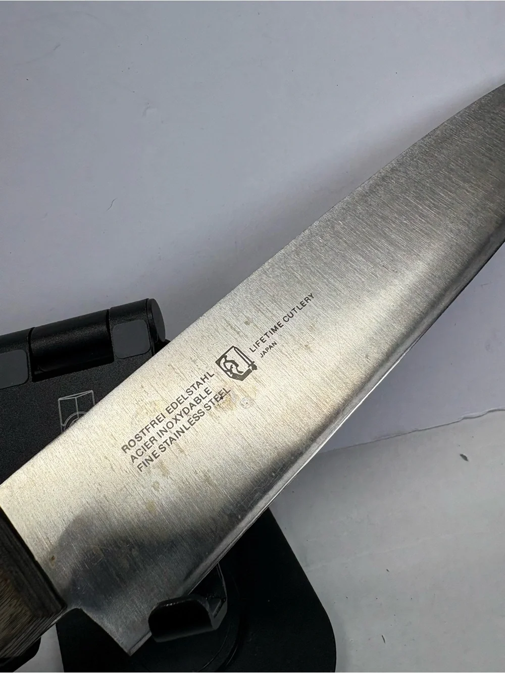 L.C. Germain Stainless Chef's Knife Rostfrei Edelstahl Acier Inoxydable 9” Blade